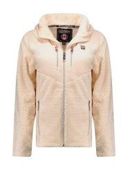 Canadian Peak Kurtka polarowa "Urenaeak" w kolorze beżowym rozmiar: L. Brązowe kurtki Canadian Peak, l, bez wzorów, z materiału, bez kaptura. Za 191.88 zł.