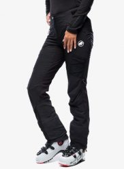 Spodnie skiturowe damskie Mammut Aenergy IN Hybrid Pants. Czarne spodnie narciarskie Mammut, bez wzorów, z materiału, narciarskie. Za 1,057.30 zł.