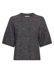 MOSS COPENHAGEN Sweter "Milania" w kolorze szarym rozmiar: XS/S. Szare swetry Moss Copenhagen, s, bez wzorów, ze splotem, bez ramiączek. Za 165.99 zł.