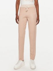 Liu Jo Sport Spodnie dresowe TF4104 MS49I Różowy Regular Fit. Czerwone spodnie dresowe Liu Jo Sport, bez wzorów, z dresówki. Za 369.99 zł.