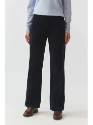 TATUUM Spodnie w kolorze granatowym rozmiar: 40. Niebieskie spodnie materiałowe Tatuum, z aplikacjami, z materiału, klasyczne, z podwyższonym stanem. Za 144.24 zł.