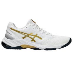 Buty do biegania Kobieta Asics Netburner Ballistic Ff 3 biały. Białe buty do biegania ASICS, bez wzorów, z materiału, bez zapięcia, do biegania. Za 519.95 zł.