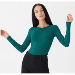 Sweter w prążki - Zielony. Swetry marki House. Za 49.99 zł.