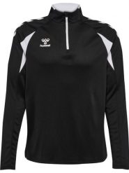Bluza treningowa zapinana do połowy Hummel Core 2.0. Białe bluzy bez kaptura Hummel, xl, bez wzorów, z materiału, bez kaptura. Za 226.00 zł.
