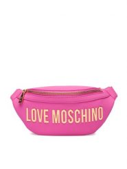 LOVE MOSCHINO Nerka JC4195PP1OKD0604 Różowy. Czerwone nerki i saszetki Love Moschino, bez wzorów, ze skóry, bez dodatków. Za 859.99 zł.