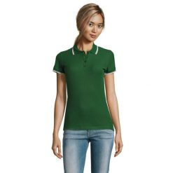 Koszulka Polo Treningowa Dla Kobiet. Zielone t-shirty sportowe SOL'S, s, bez wzorów, bez ramiączek. Za 149.99 zł.