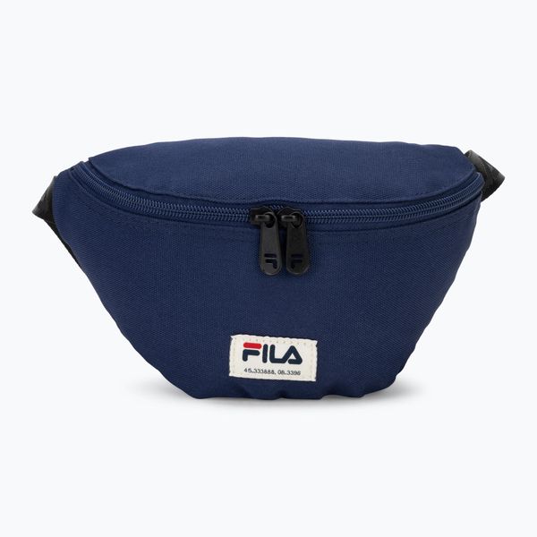 Saszetka nerka FILA Bibirevo. Niebieskie nerki i saszetki Fila, bez wzorów, eleganckie, bez dodatków. Za 46.99 zł.