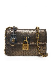 Steve Madden Torebka Bscale SM13001578 Złoty. Żółte listonoszki Steve Madden, bez wzorów, ze skóry, bez dodatków. Za 389.99 zł.