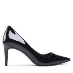 Szpilki MICHAEL Michael Kors. Czarne szpilki MICHAEL Michael Kors, bez wzorów, bez obcasa, na szpilce, bez zapięcia. Za 439.99 zł.