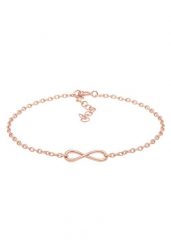 Elli Damski symbol nieskończoności Delikatny Basic w 925 r. Srebrny, pozłacany, srebrny Bransoletki 1 ct. Szare bransoletki Elli, pozłacane. Za 248.99 zł.