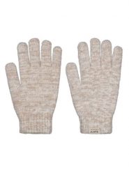 Barts Rękawiczki "Owlet" w kolorze beżowym rozmiar: onesize. Brązowe rękawiczki Barts, bez wzorów, prążkowane. Za 117.73 zł.