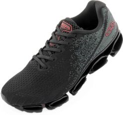 Buty sportowe Olympikus Stroke czarne. Czarne buty treningowe OLYMPIKUS, bez wzorów, z dzianiny, bez zapięcia. Za 330.99 zł.