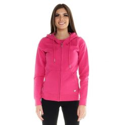 Damska bluza Leone z kapturem Basic zapinanym na zamek na całej długości. Czerwone bluzy LEONE 1947 APPAREL, l, bez wzorów, z tkaniny, sportowe, bez ramiączek, z kapturem. W wyprzedaży za 167.70 zł.