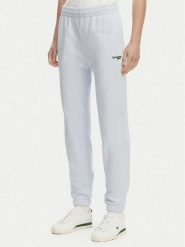 Lacoste Spodnie dresowe XF7604 Niebieski jasny Regular Fit. Niebieskie spodnie dresowe Lacoste, bez wzorów, z bawełny. Za 569.99 zł.