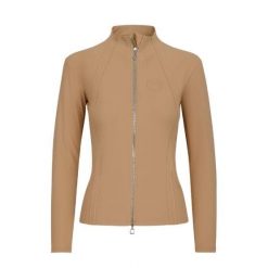 Bluza jeździecka techniczna Summer Equus. Brązowe bluzy bez kaptura EQUUS BRAND, l, bez wzorów, z materiału, bez kaptura, do jazdy konnej. Za 169.00 zł.