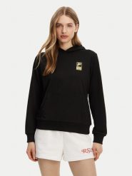 Fila Bluza Lisakovsk FAW1046 Czarny Regular Fit. Czarne bluzy Fila, xl, bez wzorów, z syntetyku, bez kaptura. Za 179.99 zł.