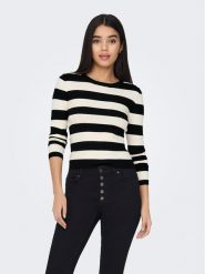 JDY Sweter 15277223 Beżowy Regular Fit. Brązowe swetry JDY, s, bez wzorów, z wiskozy, bez ramiączek. Za 59.99 zł.