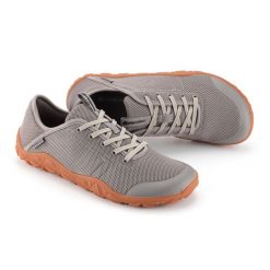 Buty terenowe barefoot unisex Alpine Pro Kerme. Szare buty trekkingowe Alpine Pro, bez wzorów, bez zapięcia, trekkingowe. Za 369.00 zł.