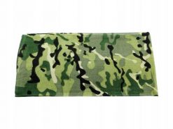 Chusta bandana kamuflaż. Zielone chusty MFH MAX FUCHS, bez wzorów, z bawełny. Za 13.99 zł.