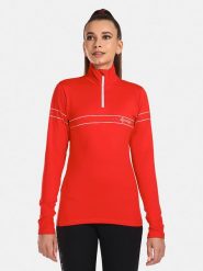 Kilpi Koszulka termiczna "Leema" w kolorze czerwonym rozmiar: 42. Czerwone t-shirty sportowe Kilpi, bez wzorów, z materiału, bez ramiączek, outdoorowe. Za 177.32 zł.