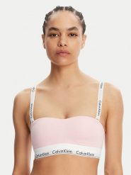 Calvin Klein Underwear Biustonosz top 000QF7628E Różowy. Czerwone biustonosze Calvin Klein Underwear, xs, bez wzorów, z bawełny, bez kołnierzyka, bez ramiączek. Za 139.99 zł.