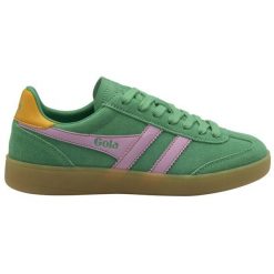 Buty damskie Gola Viper. Zielone buty sportowe lifestyle Gola, bez wzorów, bez zapięcia. Za 445.50 zł.