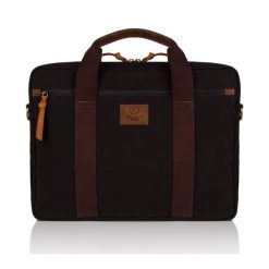 Torba na laptopa czarna PAOLO PERUZZI T-31-MC. Czarne torby na laptopa PAOLO PERUZZI, bez wzorów, z materiału, do ręki. Za 139.99 zł.
