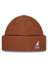 Kangol Czapka Cardinal 2 Way Beanie K3454 Brązowy. Brązowe czapki zimowe Kangol, bez wzorów, z materiału. Za 259.99 zł.
