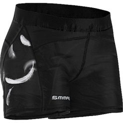 Legginsy fitness krótkie damskie Smmash Hermes. Białe legginsy SMMASH, bez wzorów, sportowe, krótkie. Za 119.00 zł.