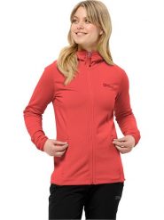 Jack Wolfskin Kurtka polarowa "Baiselberg" w kolorze czerwonym rozmiar: S. Czerwone kurtki Jack Wolfskin, s, bez wzorów, z materiału, bez kaptura. Za 170.07 zł.