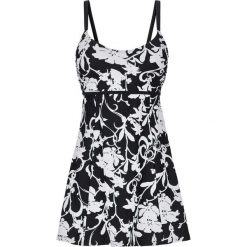 Sukienka kąpielowa wyszczuplająca bonprix czarno-biały. Bielizna modelująca marki bonprix. Za 149.99 zł.