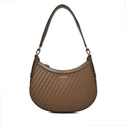 Torebka Guess. Brązowe torebki klasyczne Guess, z aplikacjami, klasyczne, bez dodatków. Za 699.99 zł.