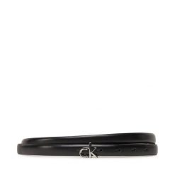 Pasek Calvin Klein. Czarne paski Calvin Klein, bez wzorów. Za 116.99 zł.