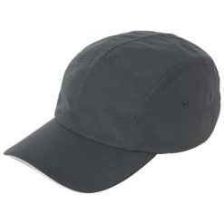 Czapka z daszkiem Helly Hansen Panel. Szare czapki z daszkiem Helly Hansen, bez wzorów, z poliesteru, sportowe. Za 207.50 zł.