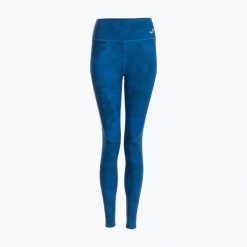 Legginsy do biegania damskie Joma R-City. Niebieskie legginsy Joma, bez wzorów, sportowe. Za 159.99 zł.