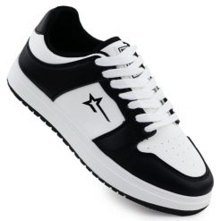 Buty sportowe damskie Big Star RR274A240 czarno-białe czarne. Czarne buty treningowe bez wzorów, z materiału, bez zapięcia. W wyprzedaży za 239.49 zł.