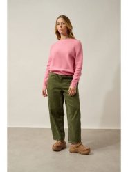 AUTHENTIC CASHMERE Kaszmirowy sweter "Oceane" w kolorze jasnoróżowym rozmiar: XXL. Różowe swetry AUTHENTIC CASHMERE, xxl, bez wzorów, z kaszmiru, bez ramiączek. Za 478.99 zł.