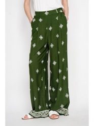 ASSUILI Spodnie w kolorze khaki rozmiar: 38. Brązowe spodnie materiałowe Assuili, bez wzorów, z materiału. Za 100.99 zł.