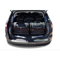 Torby Do Bagażnika Ford Mondeo Kombi 2014-2021 5Szt Kjust. Czarne torby podróżne KJUST, bez wzorów. Za 1,542.00 zł.
