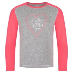 Meisjes lange mouwen t-shirt Kilpi SONIER-JG. Fioletowe t-shirty Kilpi, bez wzorów, sportowe, bez kołnierzyka, bez ramiączek. Za 60.57 zł.