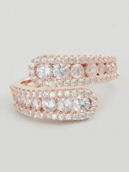 U.S. Polo Assn. Pozłacany pierścionek z kryształami rozmiar: onesize. Czerwone pierścionki U.S. Polo Assn., z kryształem, metalowe. Za 100.99 zł.