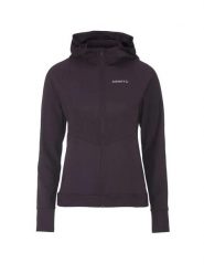 Craft ADV Essence Jersey Hood Jacket 2 W – damska bluza z kapturem – Dk Plum. Fioletowe bluzy z kapturem Craft, xs, bez wzorów, z elastanu, z kapturem. Za 230.50 zł.