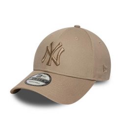 Czapka z daszkiem New Era New York Yankees Nos League Ess 9FORTY. Brązowe czapki z daszkiem New Era, bez wzorów, z bawełny, eleganckie. Za 119.99 zł.