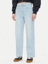 Vans Jeansy Sirelle VN000MB5TTJ1 Niebieski Loose Fit. Niebieskie jeansy Vans, bez wzorów, z bawełny. Za 179.99 zł.