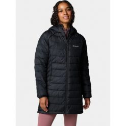Kurtka Przejściowa Damska Columbia Powder Lite II Mid. Czarne kurtki Columbia, xs, bez wzorów, bez kaptura. Za 529.99 zł.