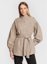 Bruuns Bazaar Kurtka przejściowa Bergenia Maddi BBW3157 Beżowy Relaxed Fit. Brązowe kurtki Bruuns Bazaar, bez wzorów, z syntetyku, bez kaptura. Za 389.99 zł.