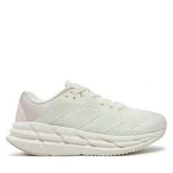 Buty do biegania adidas. Białe buty do biegania adidas, bez wzorów, bez zapięcia, do biegania. Za 499.99 zł.