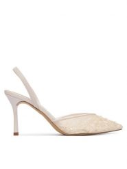 Aldo Szpilki Carollina 14296255 Biały. Białe szpilki Aldo, bez wzorów, z materiału, bez obcasa, na szpilce, bez zapięcia. Za 459.99 zł.