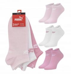 Puma Skarpety 3-PACK 94710901. Czerwone skarpetki Puma, bez wzorów, z bawełny. Za 36.99 zł.