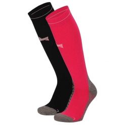 Skarpety kompresyjne do biegania Xtreme, 2 par, Multi Różowy. Czerwone skarpetki XTREME SOCKSWEAR, bez wzorów. Za 142.99 zł.